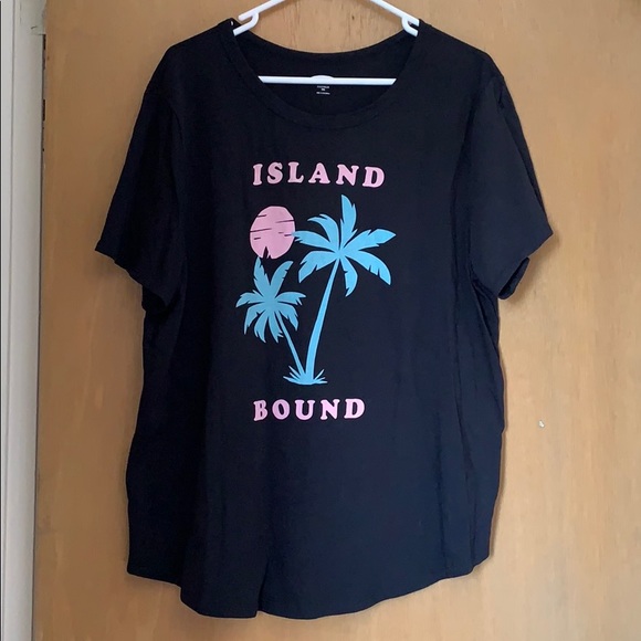 Old Navy Island Bound Cotton Tee - Picture 1 of 3